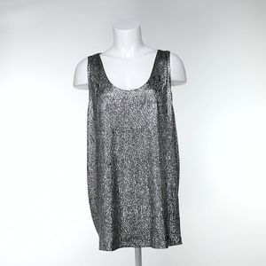 Rock  Republic Womens Top Size:XL Black Silver
